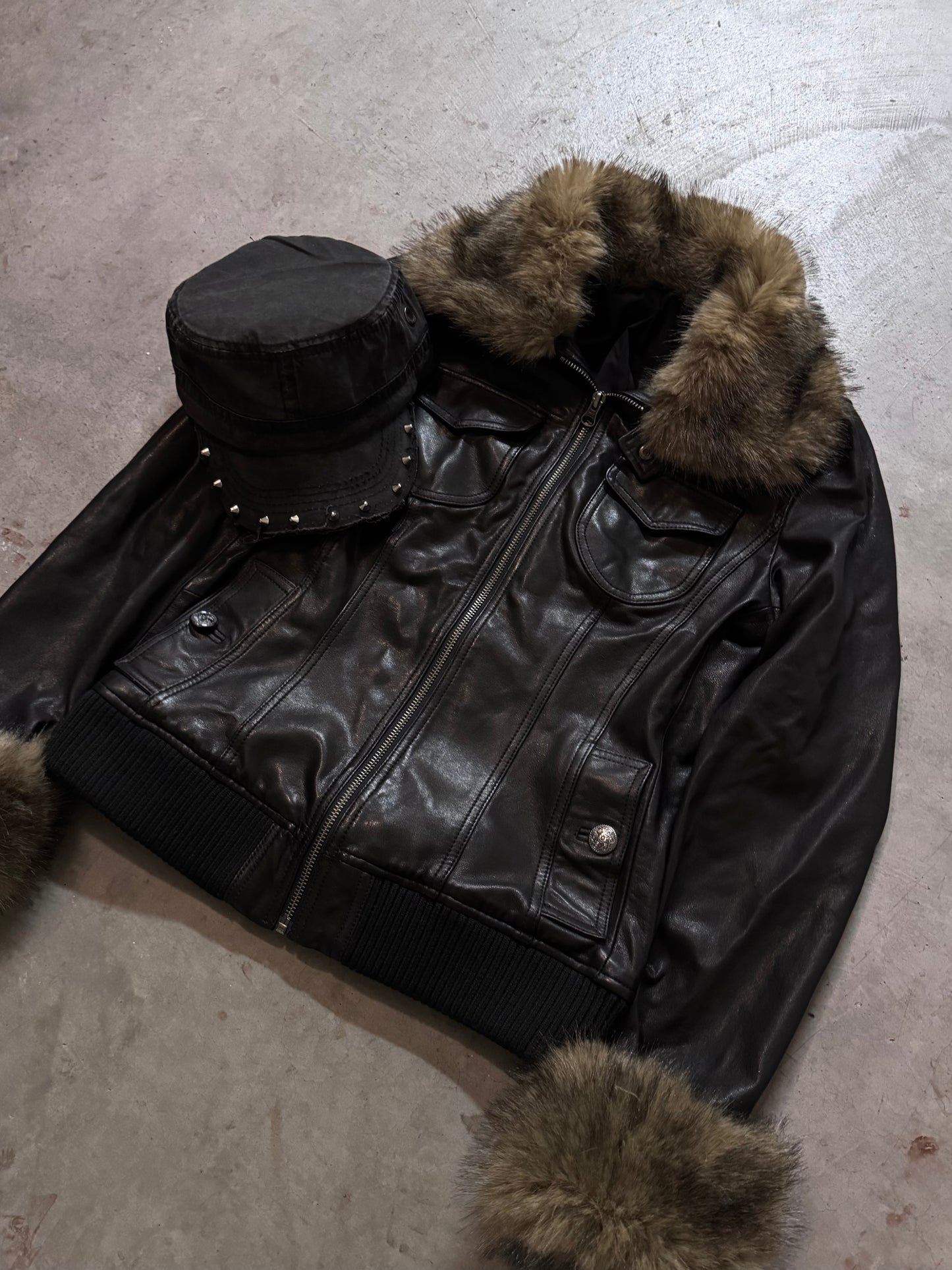 Sora Jacket ♡ Spike Hat Bundle